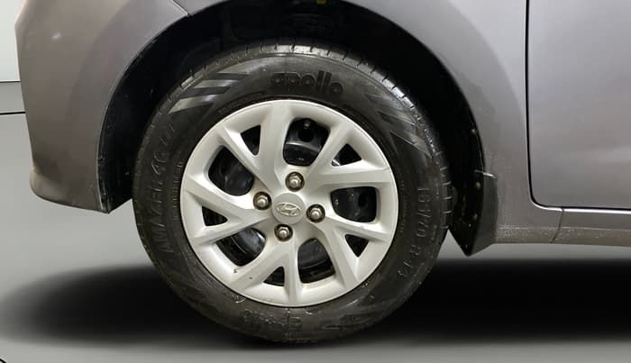 2017 Hyundai Grand i10 SPORTZ 1.2 KAPPA VTVT, CNG, Manual, 79,455 km, Left Front Wheel