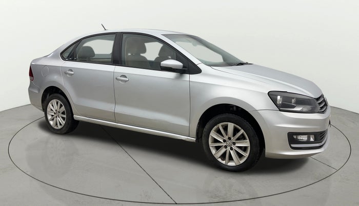 2016 Volkswagen Vento HIGHLINE PETROL AT, Petrol, Automatic, 83,011 km, Right Front Diagonal