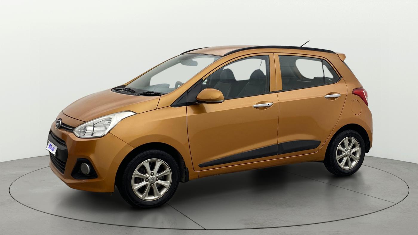 2016 Hyundai Grand i10 ASTA AT 1.2 KAPPA VTVT, Petrol, Automatic, 41,952 km, Left Front Diagonal
