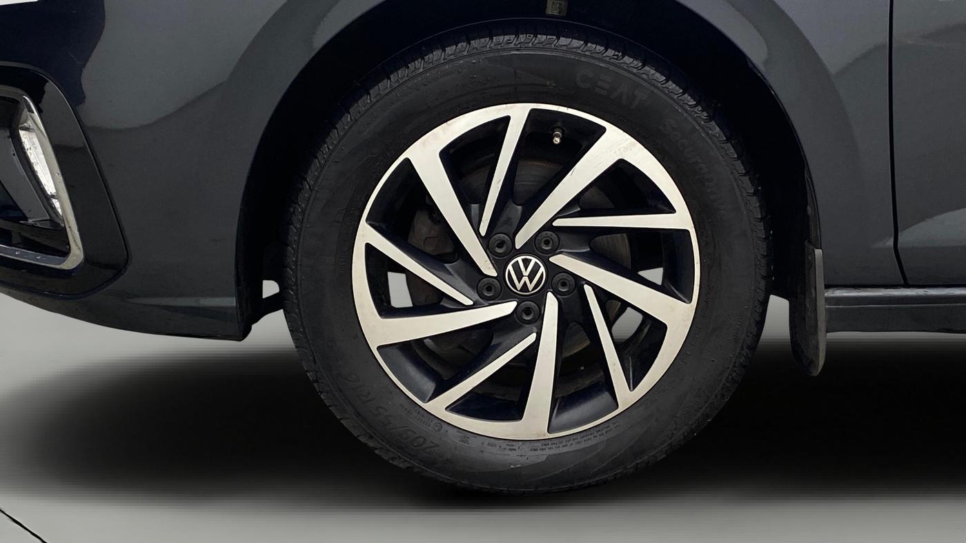 2023 Volkswagen VIRTUS TOPLINE TSI 1.0 AT, Petrol, Automatic, 37,237 km, Left Front Wheel