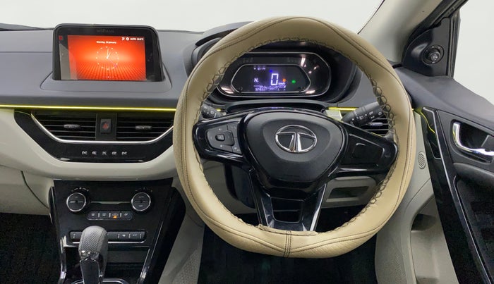 2021 Tata NEXON XZA PLUS PETROL, Petrol, Automatic, 52,465 km, Steering Wheel Close Up