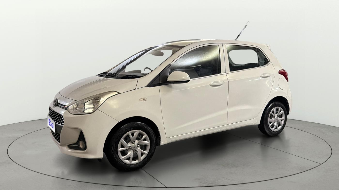 2017 Hyundai Grand i10 SPORTZ 1.2 KAPPA VTVT, CNG, Manual, 46,754 km, Left Front Diagonal