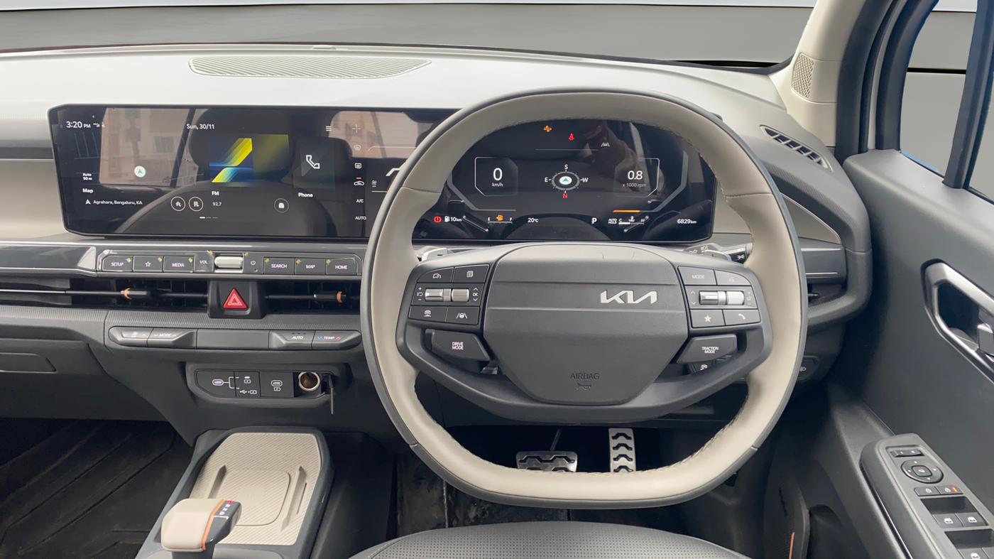 2025 KIA SYROS HTX Plus (O) 1.0 Turbo 7DCT, Petrol, Automatic, 6,867 km, Steering Wheel Close Up