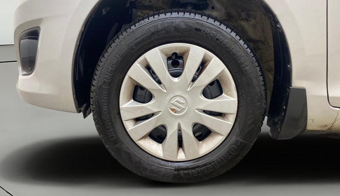 2014 Maruti Swift Dzire VXI, Petrol, Manual, 1,16,630 km, Left Front Wheel