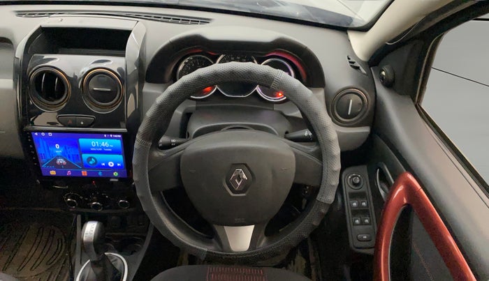 2017 Renault Duster RXS CVT, Petrol, Automatic, 46,155 km, Steering Wheel Close Up