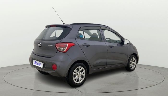 2018 Hyundai Grand i10 SPORTZ 1.2 KAPPA VTVT, Petrol, Manual, 69,319 km, Right Back Diagonal