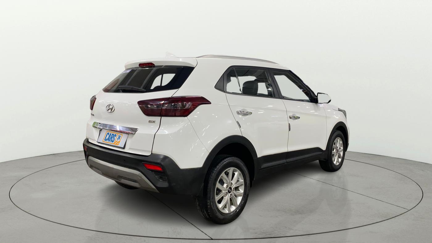 2020 Hyundai Creta SX 1.6 PETROL, Petrol, Manual, 49,443 km, Right Back Diagonal