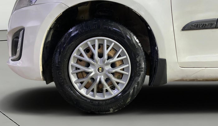2017 Maruti Swift VXI, Petrol, Manual, 1,15,743 km, Left Front Wheel