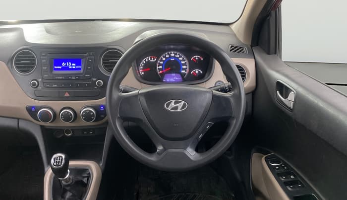 2013 Hyundai Grand i10 SPORTZ 1.2 KAPPA VTVT, Petrol, Manual, 66,409 km, Steering Wheel Close Up