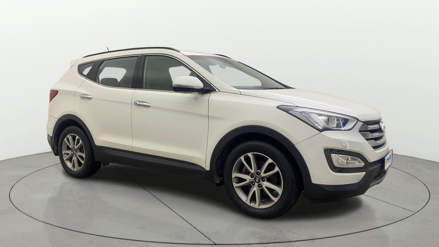 2015 Hyundai Santa Fe 4 WD AT, Diesel, Automatic, 81,011 km, Right Front Diagonal