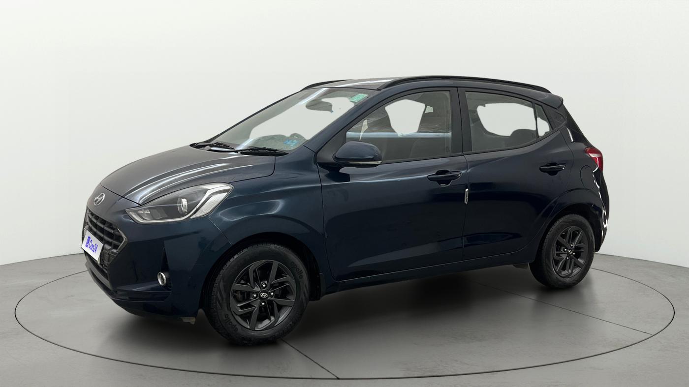 2021 Hyundai GRAND I10 NIOS SPORTZ AMT 1.2 KAPPA VTVT, Petrol, Automatic, 88,048 km, Left Front Diagonal