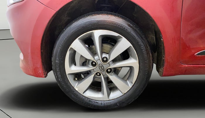 2014 Hyundai Elite i20 ASTA 1.2, Petrol, Manual, 1,15,714 km, Left Front Wheel