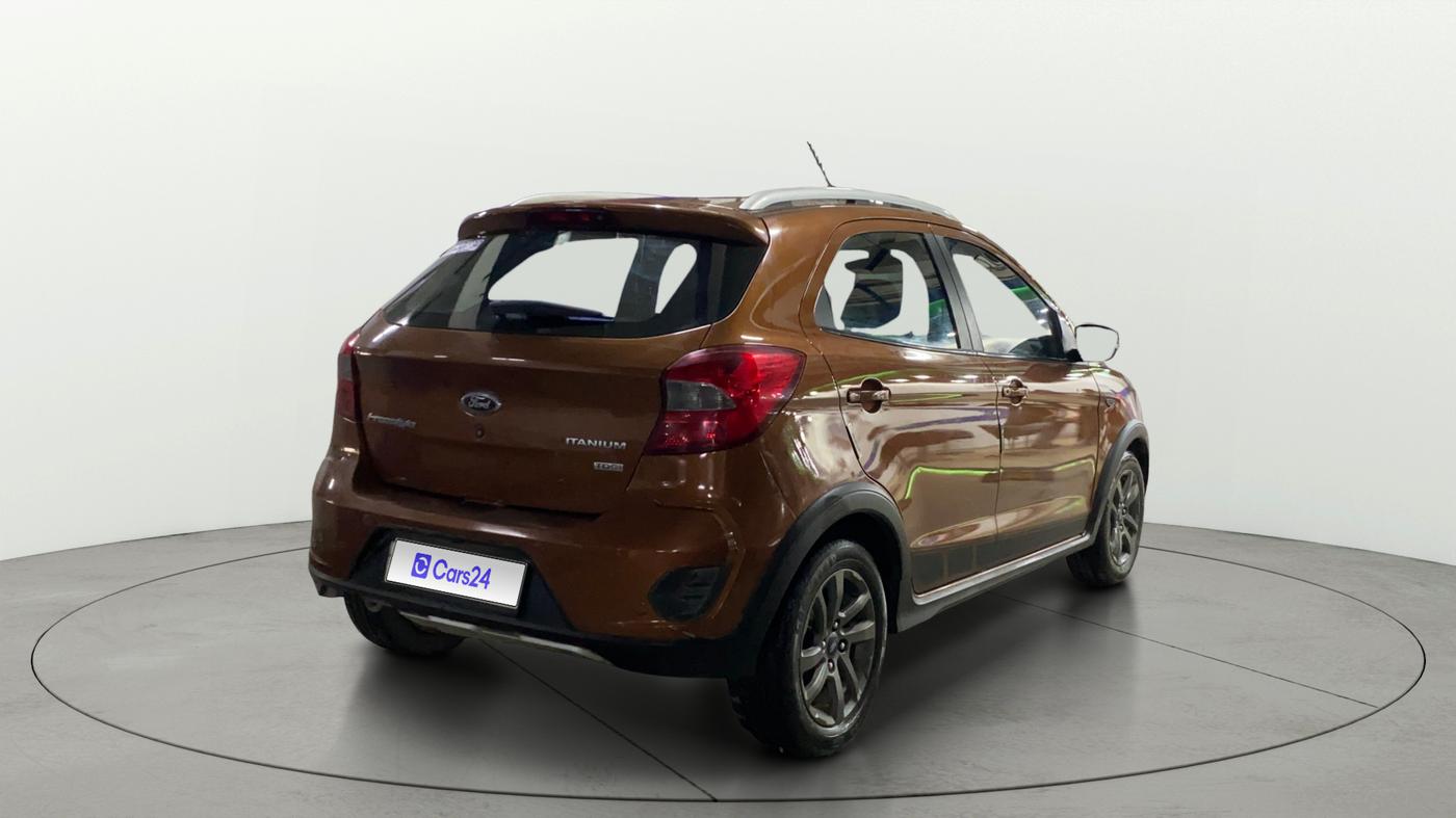 2021 Ford FREESTYLE TITANIUM PLUS 1.5 DIESEL, Diesel, Manual, 1,00,671 km, Right Back Diagonal