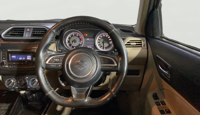 2018 Maruti Dzire VXI, Petrol, Manual, 52,210 km, Steering Wheel Close Up