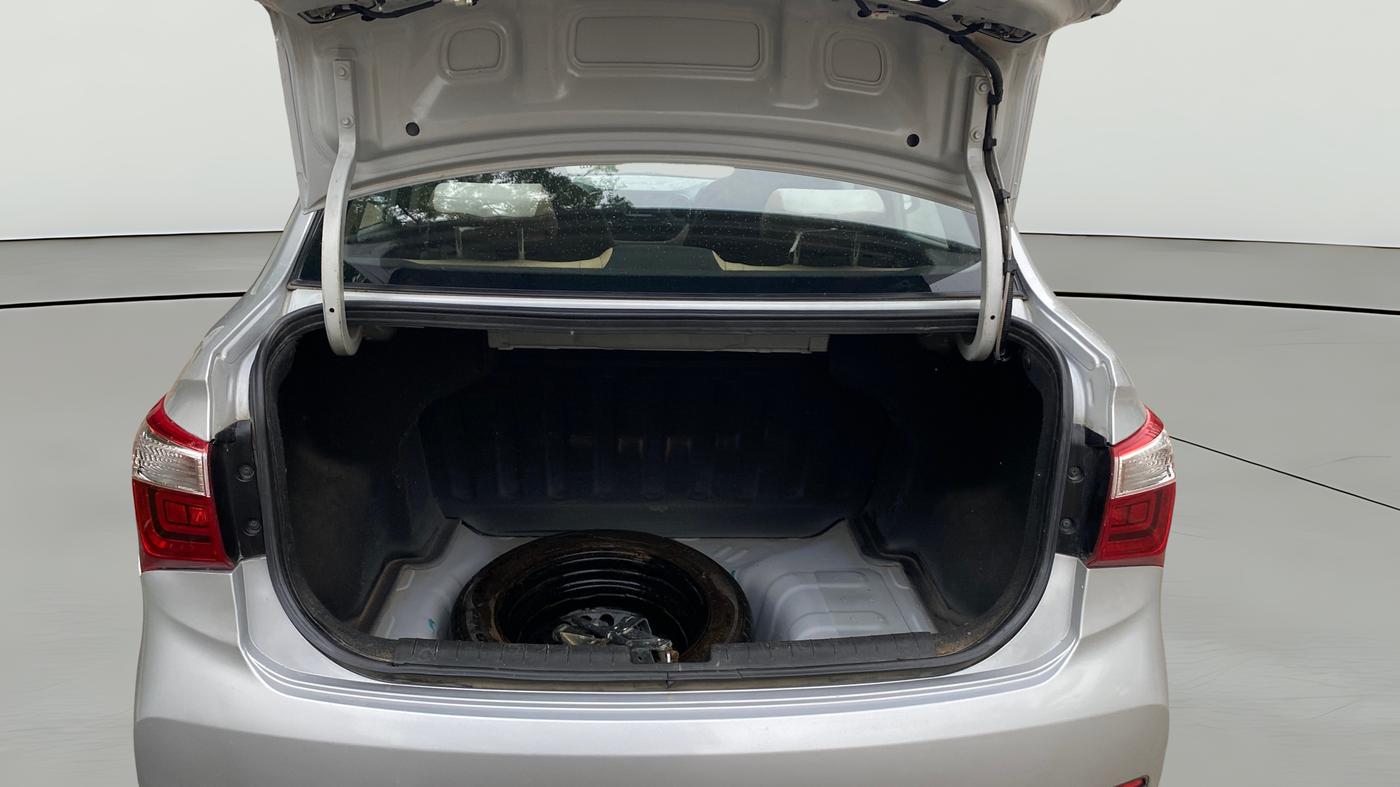 2018 Hyundai Xcent E+, Petrol, Manual, 97,614 km, Boot Open Zoomed View