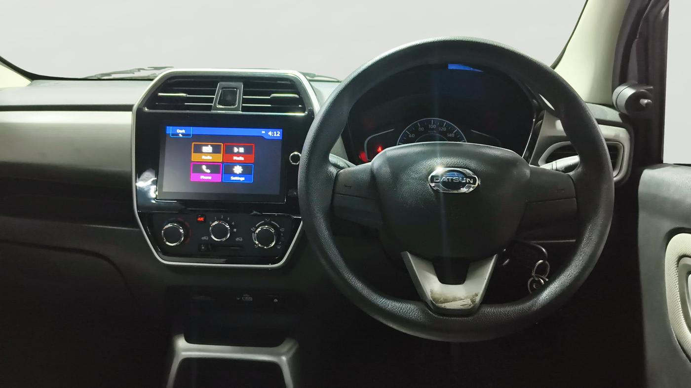 2020 Datsun Redi Go T(O) 1.0 AMT, Petrol, Automatic, 29,502 km, Steering Wheel Close Up