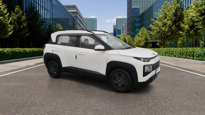 2026 Hyundai EXTER SX 1.2 AMT Knight Edition, Petrol, Automatic, 11,025 km, Right Front Diagonal