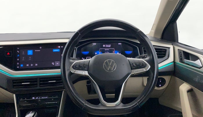 2023 Volkswagen VIRTUS TOPLINE TSI 1.0 AT, Petrol, Automatic, 59,729 km, Steering Wheel Close Up