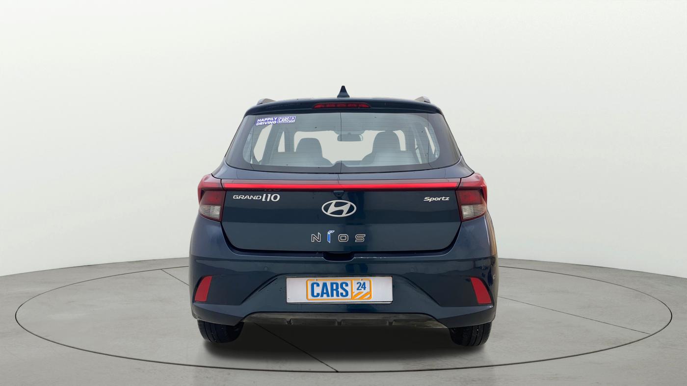 2023 Hyundai GRAND I10 NIOS SPORTZ AMT 1.2 KAPPA VTVT, Petrol, Automatic, 53,982 km, Back/Rear