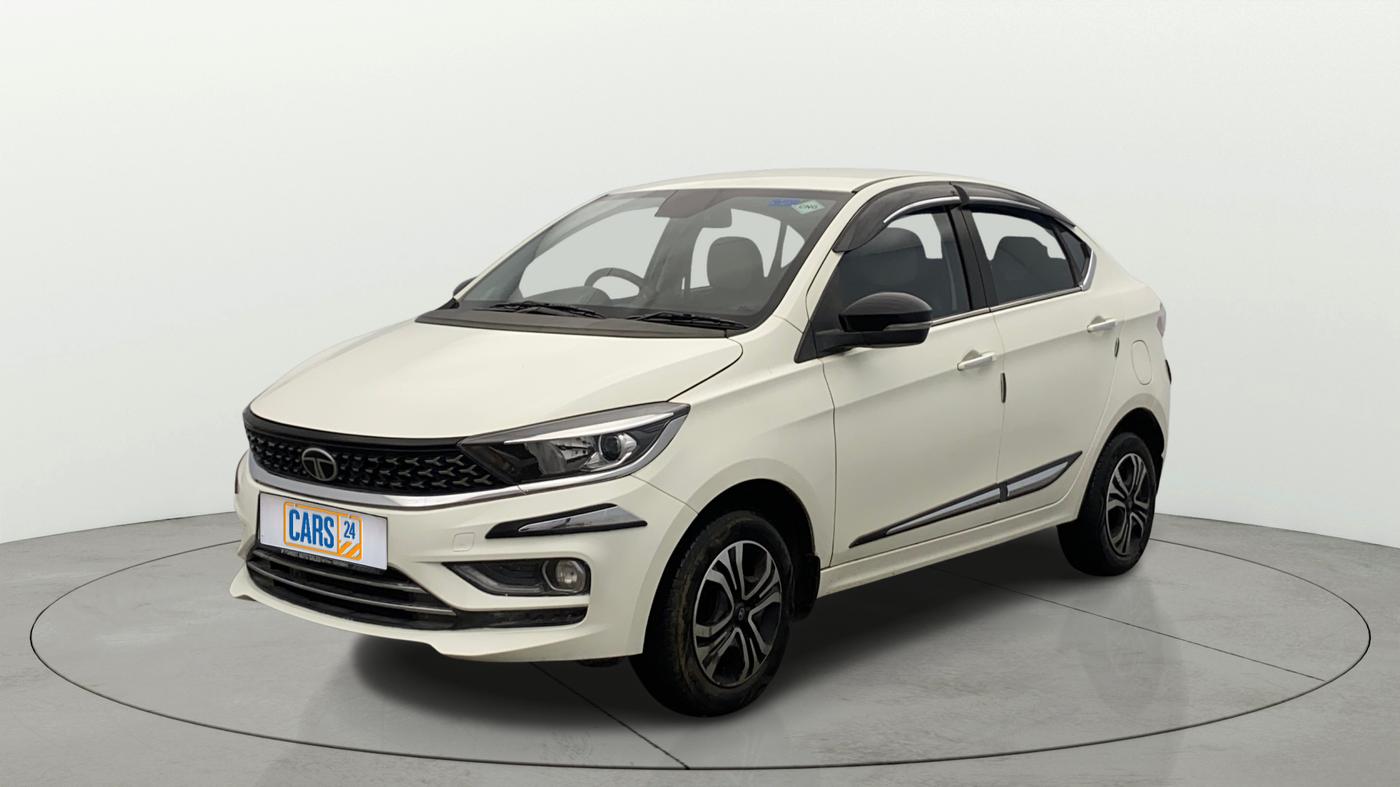 2024 Tata TIGOR XZA Plus iCNG , CNG, Automatic, 26,268 km, Left Front Diagonal