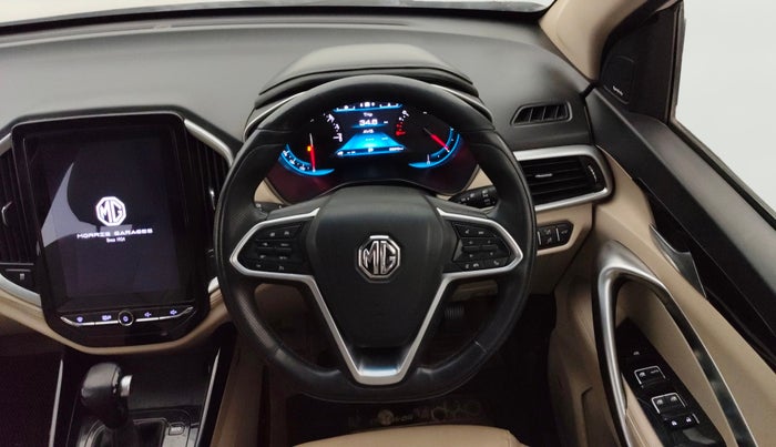 2021 MG HECTOR SHARP 1.5 PETROL CVT, Petrol, Automatic, 65,599 km, Steering Wheel Close Up