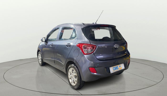 2015 Hyundai Grand i10 SPORTZ 1.2 KAPPA VTVT, Petrol, Manual, 62,263 km, Left Back Diagonal