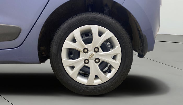 2014 Hyundai Grand i10 SPORTZ 1.2 KAPPA VTVT, Petrol, Manual, 60,150 km, Left Rear Wheel