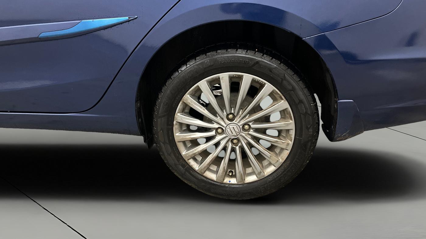 2018 Maruti Ciaz ALPHA 1.4 PETROL, Petrol, Manual, 47,355 km, Left Rear Wheel