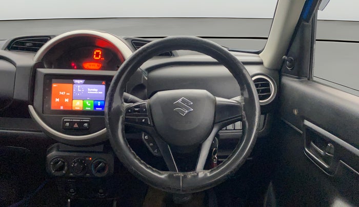 2019 Maruti S PRESSO VXI PLUS AMT, Petrol, Automatic, 46,374 km, Steering Wheel Close Up