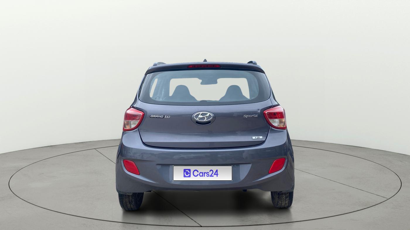 2016 Hyundai Grand i10 SPORTZ 1.2 KAPPA VTVT, CNG, Manual, 46,671 km, Back/Rear