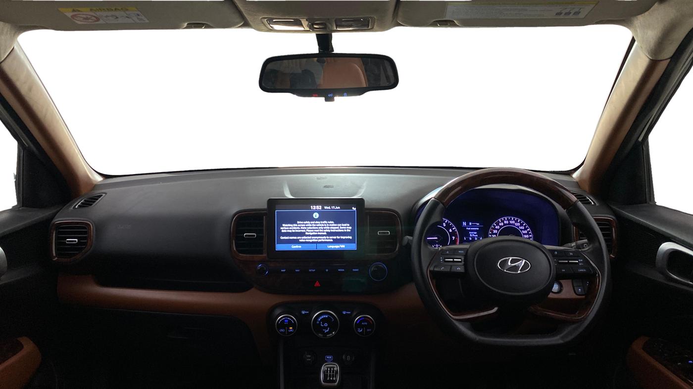 2020 Hyundai VENUE SX 1.0 (O) TURBO IMT, Petrol, Manual, 37,891 km, Dashboard
