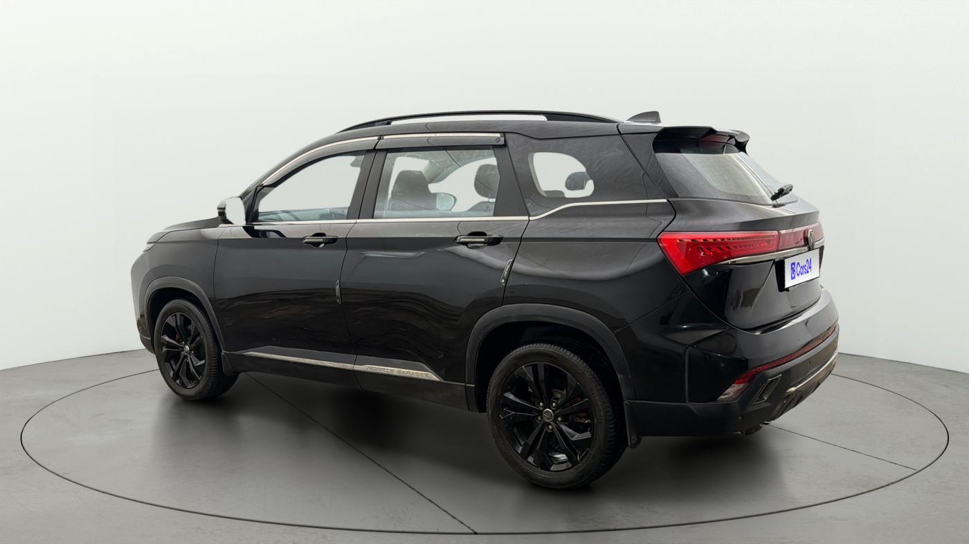 2024 MG HECTOR PLUS Sharp Pro Blackstorm 1.5 Turbo Petrol CVT 7 STR, Petrol, Automatic, 19,753 km, Left Back Diagonal
