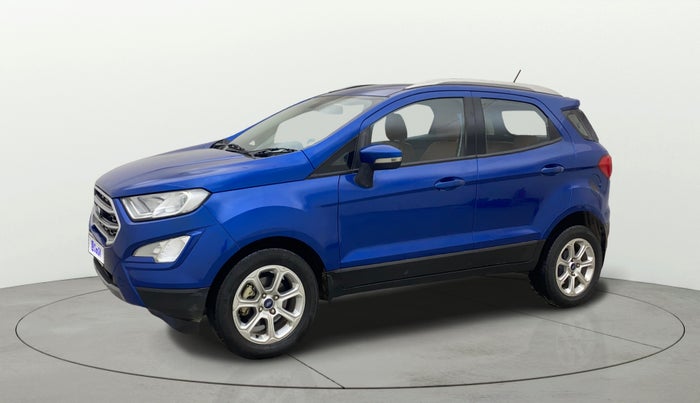 2020 Ford Ecosport TITANIUM 1.5L DIESEL, Diesel, Manual, 1,00,107 km, Left Front Diagonal