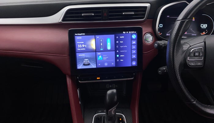 2021 MG ASTOR SAVVY 1.5 CVT S RED, Petrol, Automatic, 27,369 km, Air Conditioner