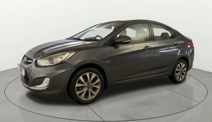 2014 Hyundai Verna FLUIDIC 1.6 VTVT SX AT, Petrol, Automatic, 27,810 km, Left Front Diagonal
