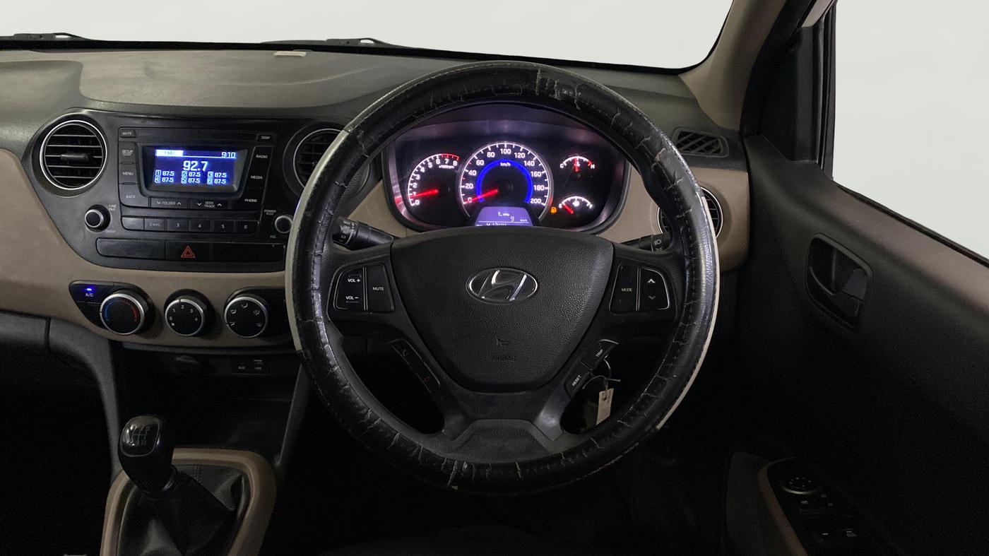 2018 Hyundai Grand i10 MAGNA 1.2 KAPPA VTVT, Petrol, Manual, 41,331 km, Steering Wheel Close Up