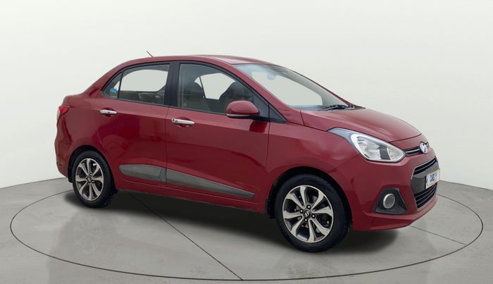 2014 Hyundai Xcent SX AT 1.2 (O), Petrol, Automatic, 52,499 km, Right Front Diagonal