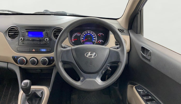 2014 Hyundai Grand i10 MAGNA 1.2 KAPPA VTVT, Petrol, Manual, 24,107 km, Steering Wheel Close Up