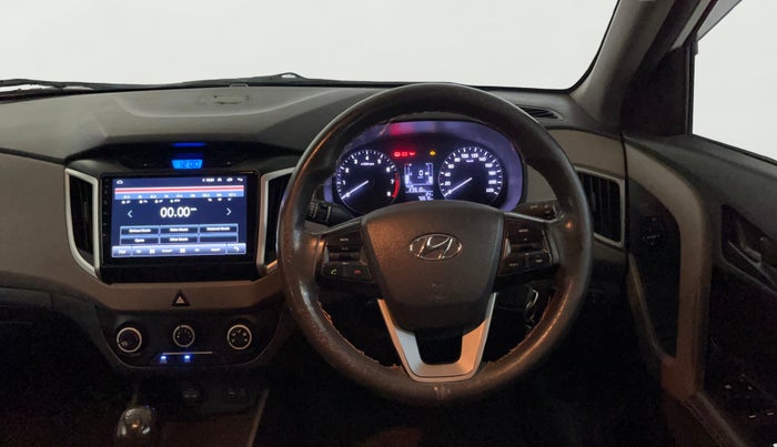 2017 Hyundai Creta E PLUS 1.6 PETROL, Petrol, Manual, 78,595 km, Steering Wheel Close Up