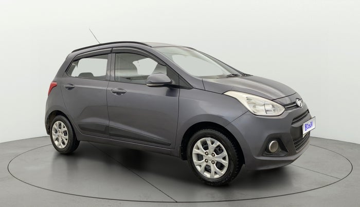 2016 Hyundai Grand i10 SPORTZ 1.2 KAPPA VTVT, Petrol, Manual, 36,091 km, Right Front Diagonal