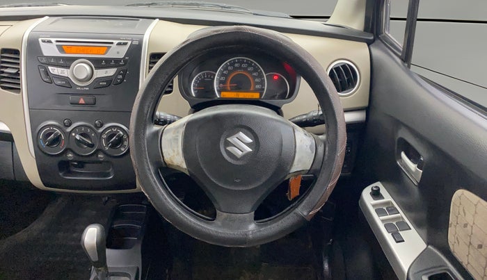 2016 Maruti Wagon R 1.0 VXI AMT, Petrol, Automatic, 62,295 km, Steering Wheel Close Up