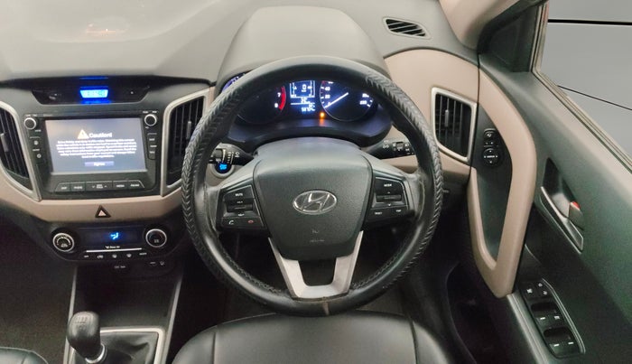 2015 Hyundai Creta SX PLUS 1.6 PETROL, Petrol, Manual, 58,703 km, Steering Wheel Close Up
