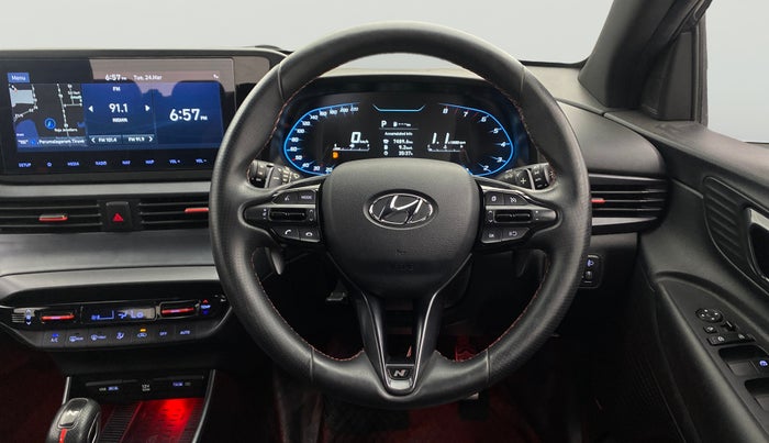 2023 Hyundai NEW I20 N LINE N8 1.0 TURBO GDI DCT, Petrol, Automatic, 32,436 km, Steering Wheel Close Up