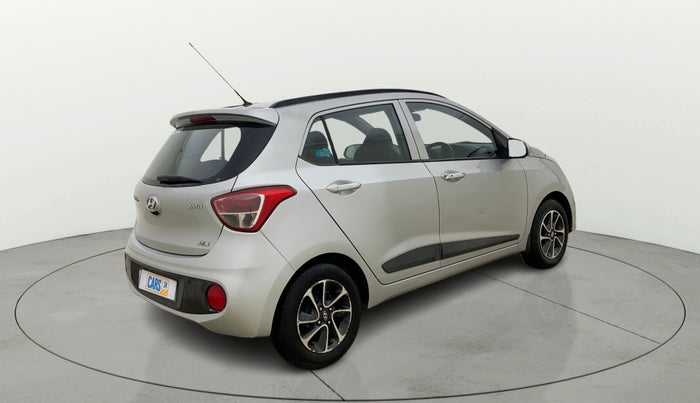 2018 Hyundai Grand i10 ASTA 1.2 KAPPA VTVT, CNG, Manual, 62,098 km, Right Back Diagonal