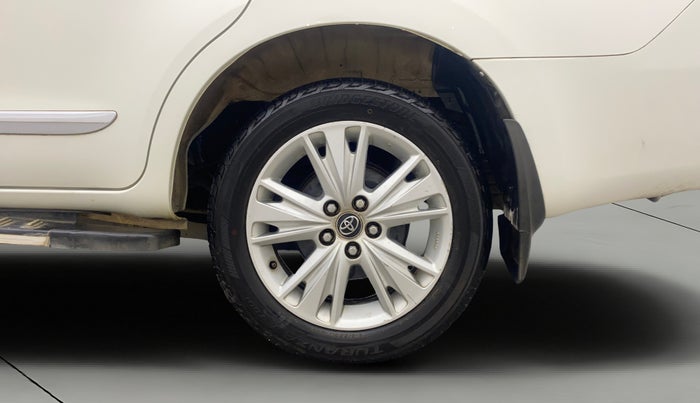 2016 Toyota Innova Crysta 2.7 ZX AT 7 STR, Petrol, Automatic, 51,020 km, Left Rear Wheel