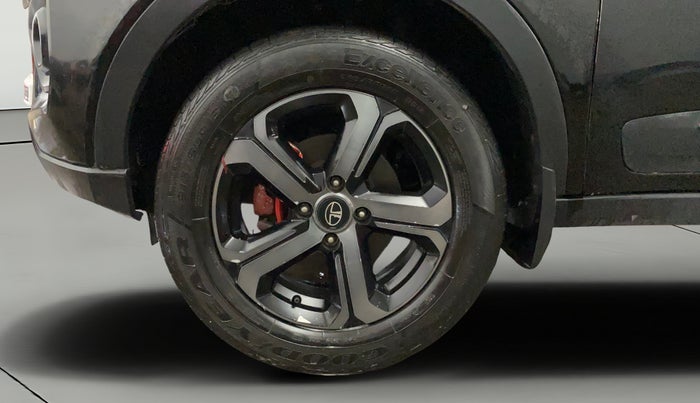 2023 Tata NEXON XZA PLUS LUX SUNROOF RED DARK DIESEL, Diesel, Automatic, 45,720 km, Left Front Wheel