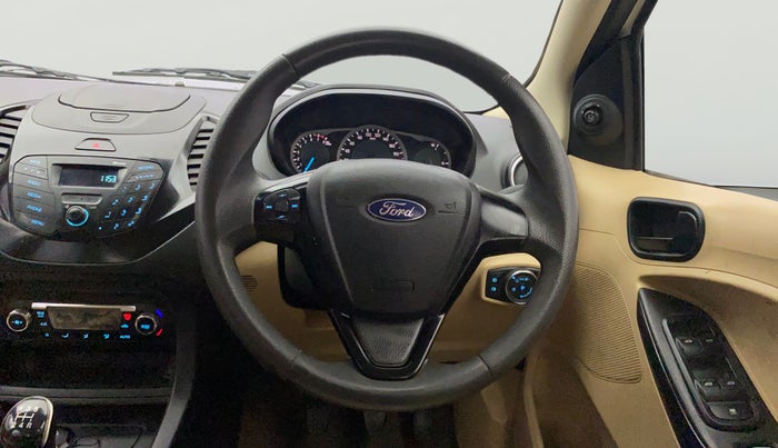 2016 Ford Figo Aspire TITANIUM 1.2 PETROL, Petrol, Manual, 62,201 km, Steering Wheel Close Up