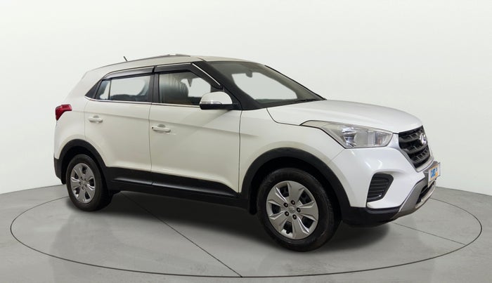 2019 Hyundai Creta E PLUS 1.6 PETROL, Petrol, Manual, 33,700 km, Right Front Diagonal
