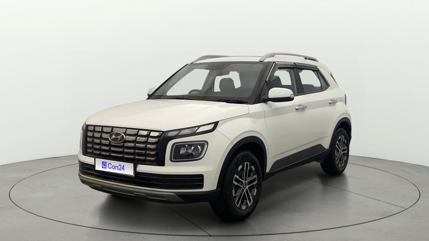 2023 Hyundai VENUE SX (O) 1.0 TURBO DCT, Petrol, Automatic, 27,713 km, Left Front Diagonal
