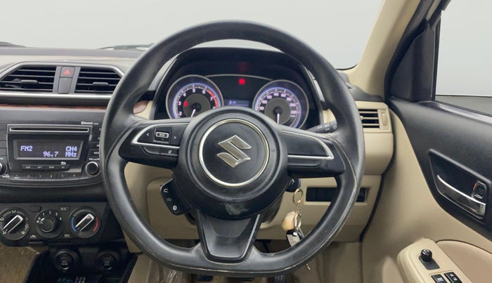 2019 Maruti Dzire VXI, Petrol, Manual, 35,132 km, Steering Wheel Close Up